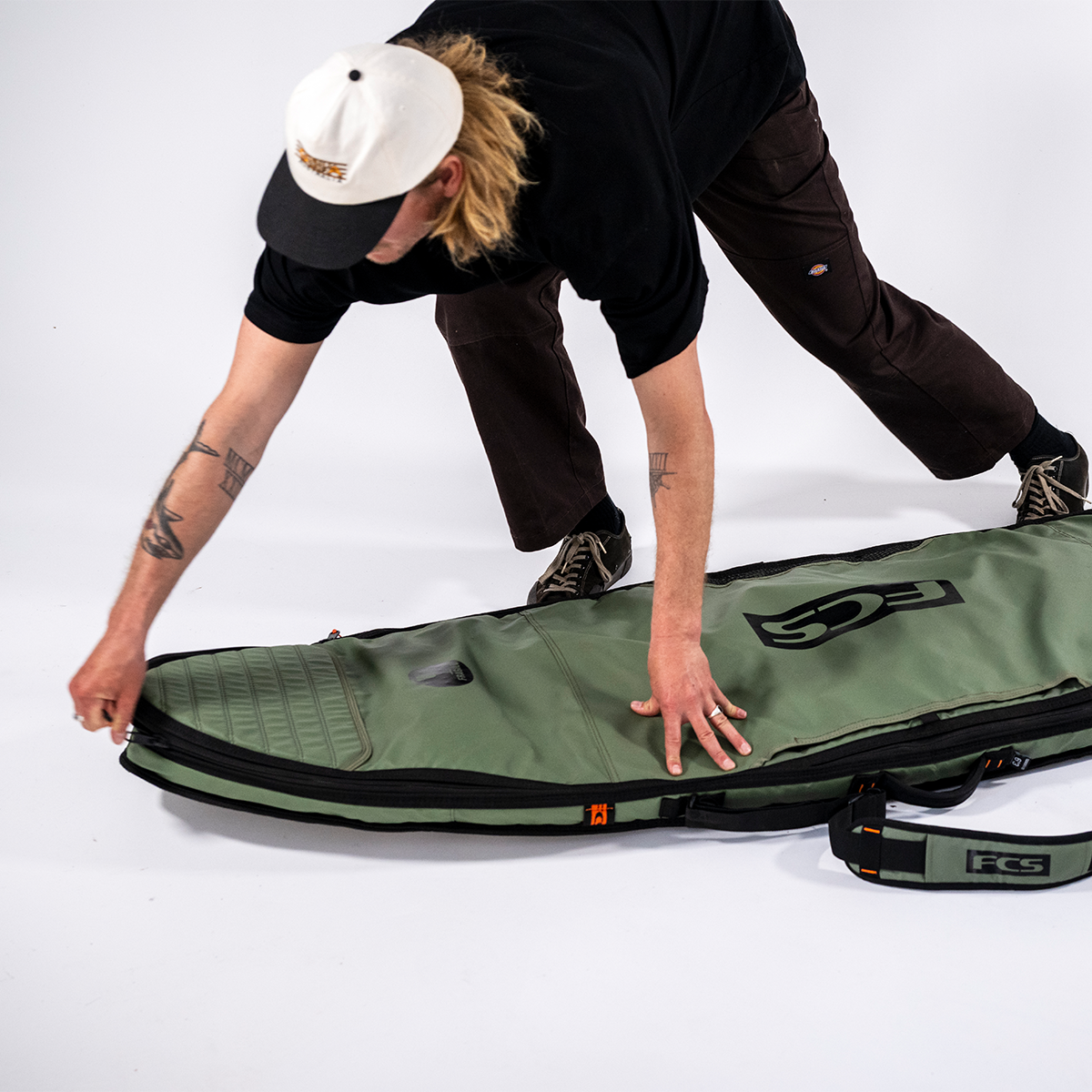 FCS | 6'3" GO-Light Day-X Shortboard / Fish Surfboard Cover